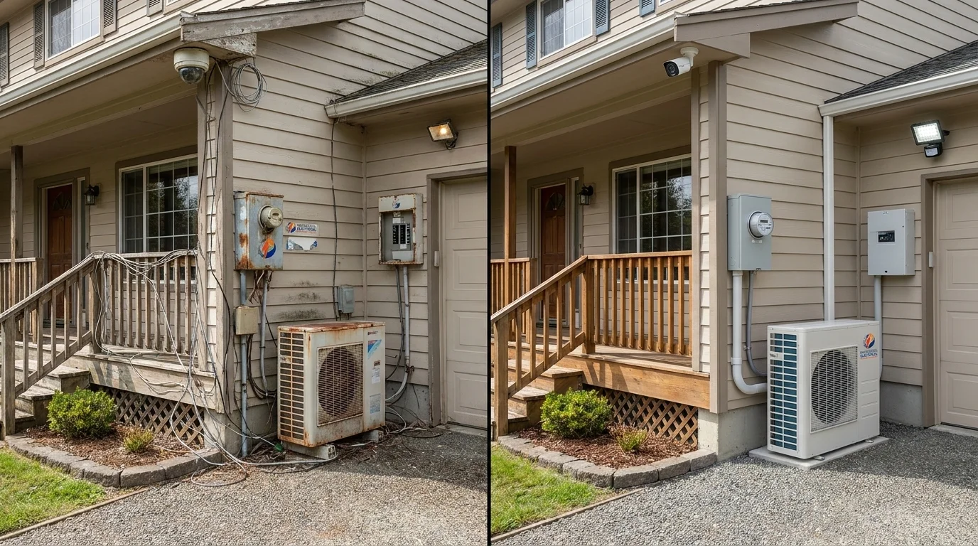 Industrial Electrical Services Kapiti - Before & After 2
