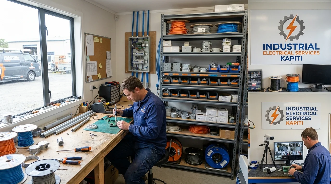 Industrial Electrical Services Kapiti - Workspace Interior